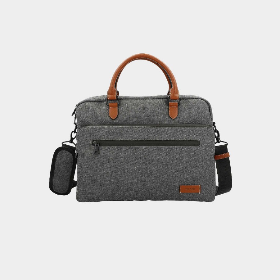 Men'S PICARD Men'S Briefcase | Briefcase Go Eco 2969