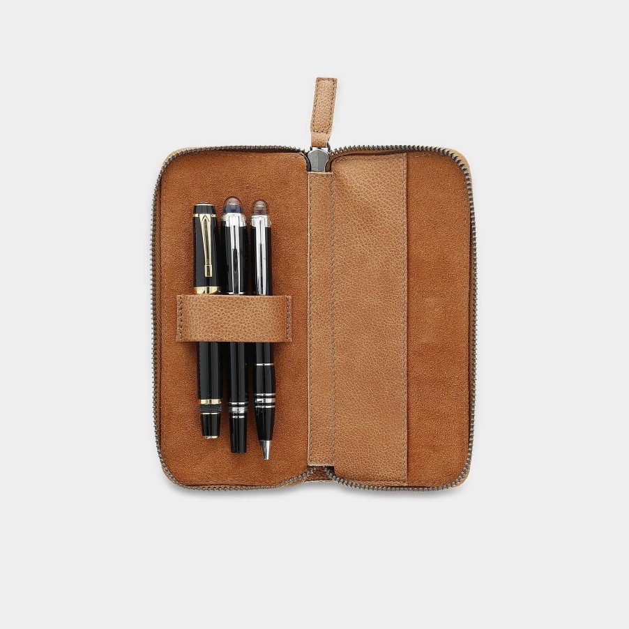 Small Leather Goods PICARD Pen Case | Writing Instrument Case Pouch R142